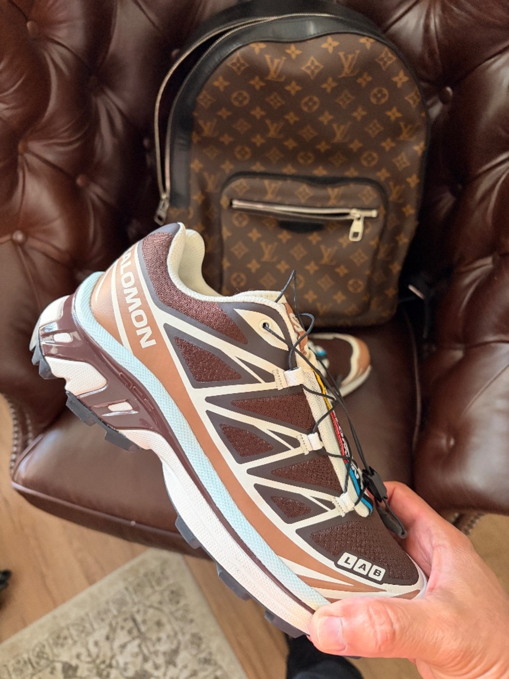 SALOMON XT-6 BLACK COFFEE